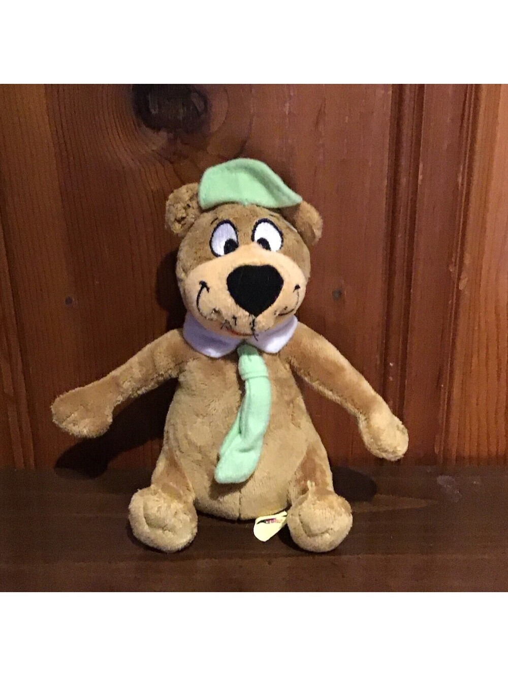 Hanna-Barbera Yogi Bear 7” Plush Bean Bottom Stuffed Animal Toy Face Damage